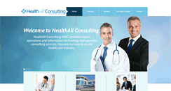 Desktop Screenshot of healthallconsult.com